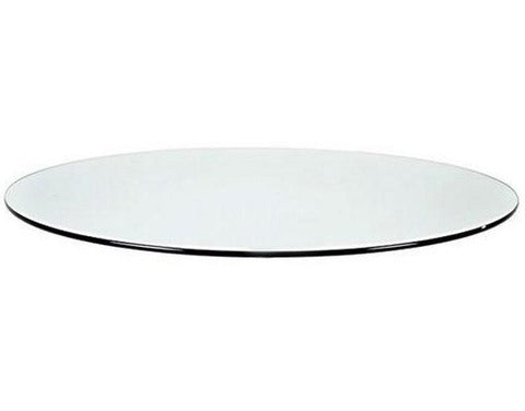 Cubierta de Vidrio Circular Canto Pulido 1.2 x 1.2 con 8 mm de grosor