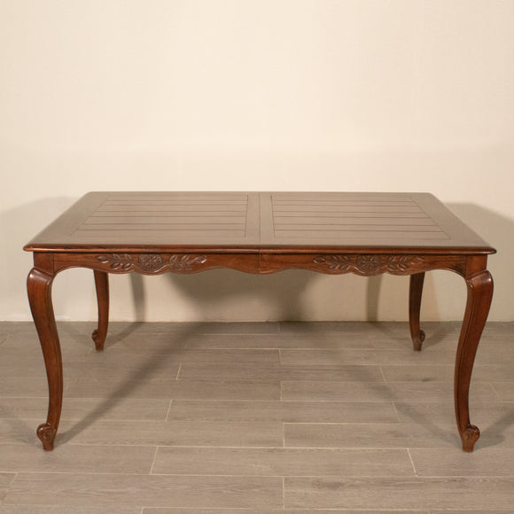 Mesa de Comedor Century Furniture con extension abre a 2.53 metros.