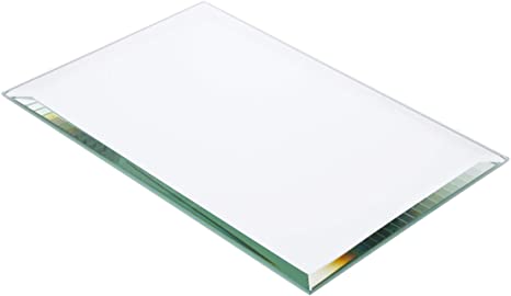 Cubierta de vidrio rectangular biselado 0.69 x 0.92 con 4 a 8 mm grosor
